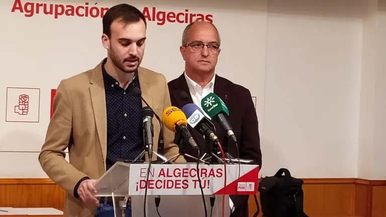 Moreno y Silva, durante una rueda de prensa.