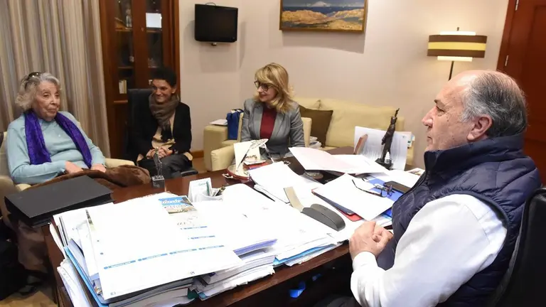Un momento de la reuni&oacute;n.