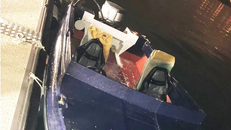 embarcaci&oacute;n intervenida