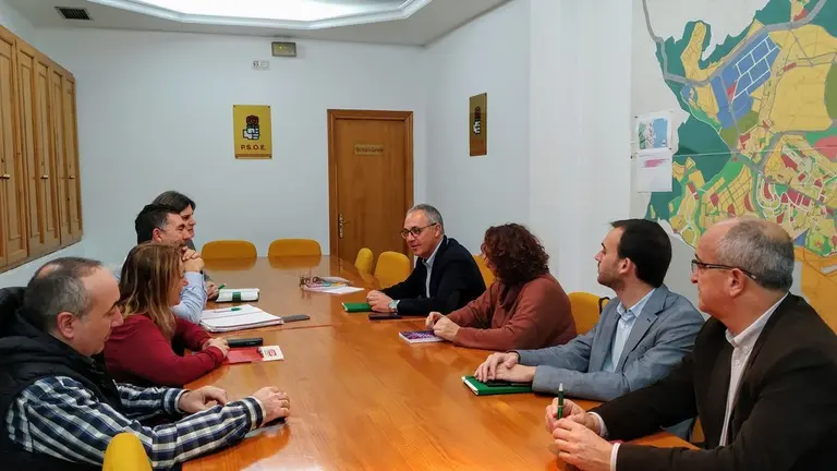 Un momento de la reuni&oacute;n.