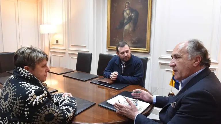 Un momento del encuentro.