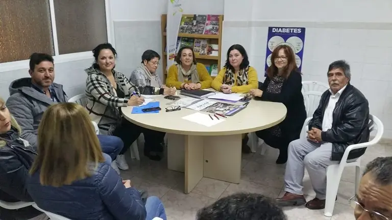 Un momento de la asamblea.