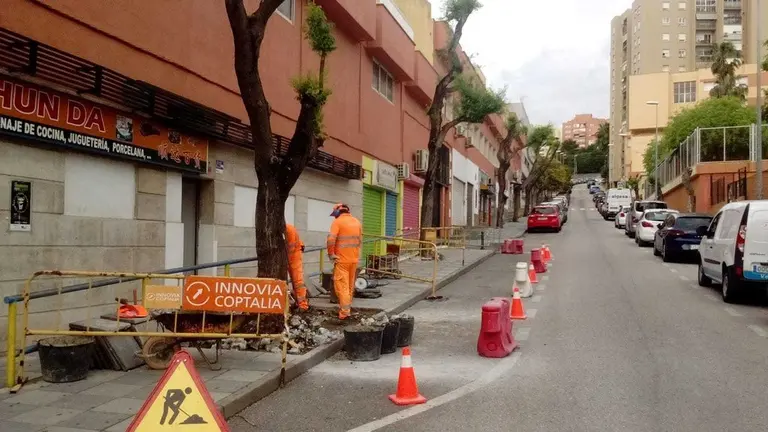 Una imagen de los trabajos.