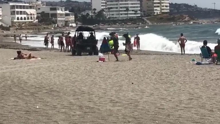 Imagen del rescate.