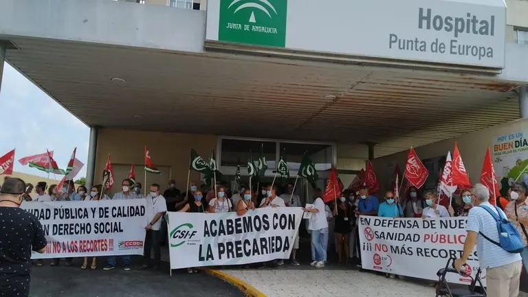 Un momento de la concentraci&oacute;n.