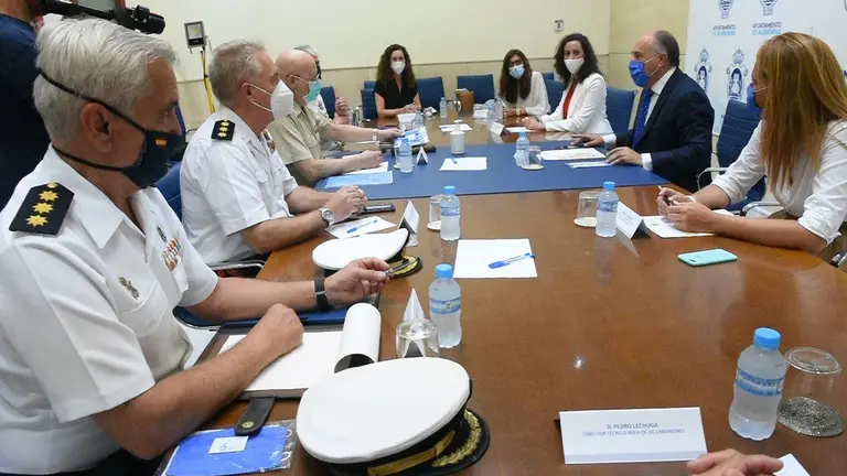 Un momento de la reuni&oacute;n.