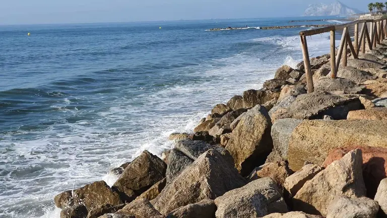 Imagen de la playa.