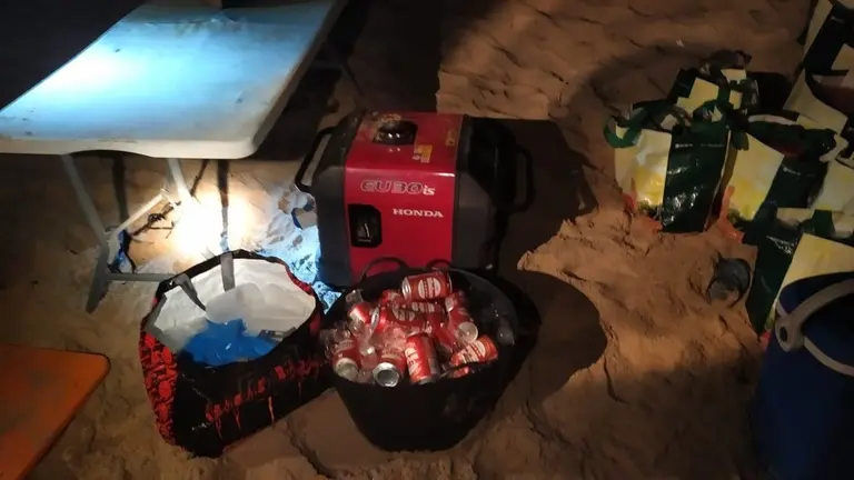 Bebidas del macrobotell&oacute;n.
