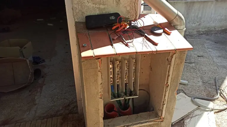 cableado robado