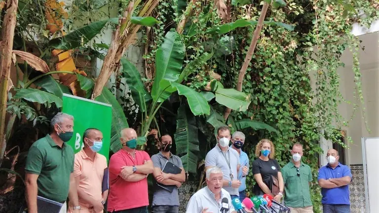 Miembros de la 'Plataforma por tu seguridad'.