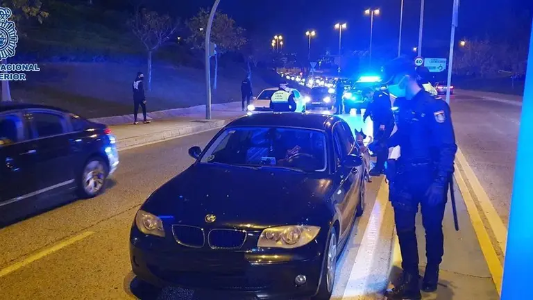 Control policial.