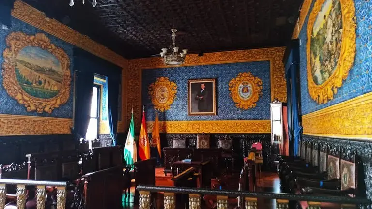 Sal&oacute;n de plenos.