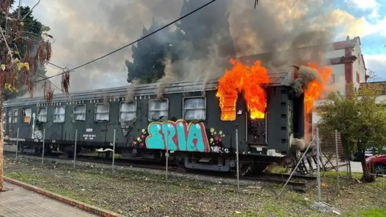 Vag&oacute;n ardiendo.