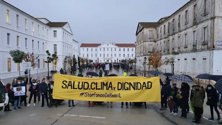 Un instante de la manifestacion