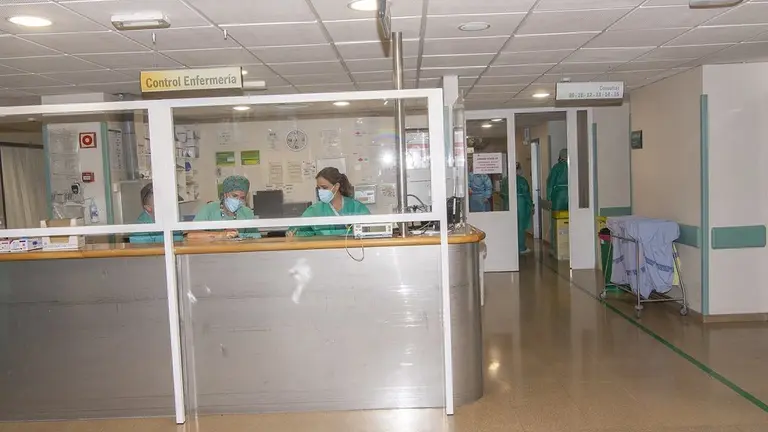 Control de Enfermer&iacute;a de hospital andaluz.