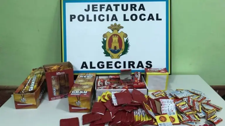 Material intervenido.