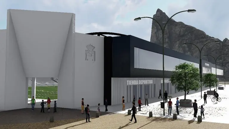Imagen de c&oacute;mo ser&aacute; el nuevo estadio.