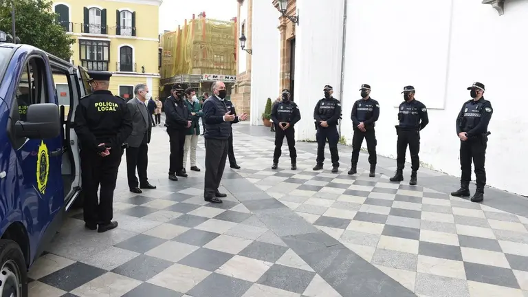 Imagen de la presentaci&oacute;n de los nuevos veh&iacute;culos.
