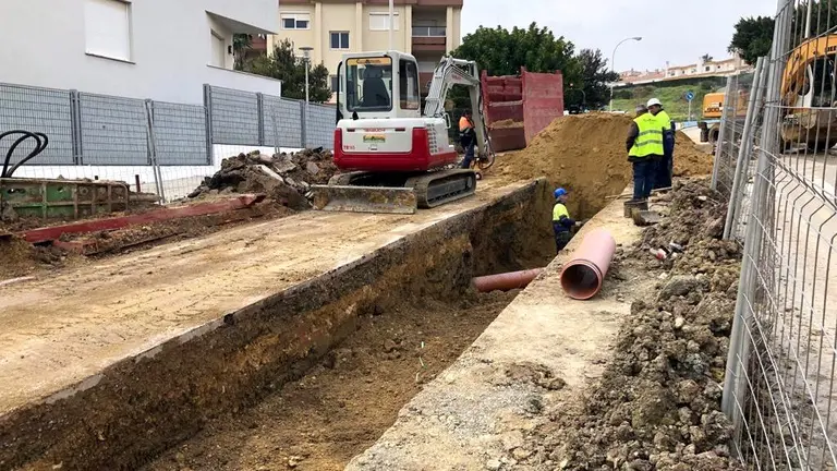 Obras del colector.