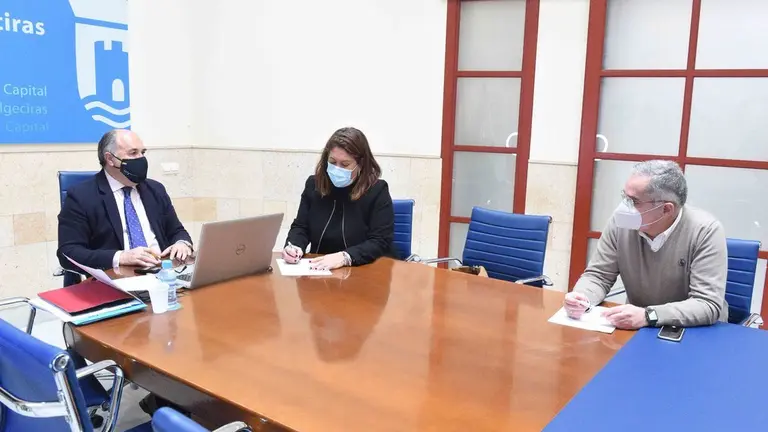 Un momento de la reuni&oacute;n.