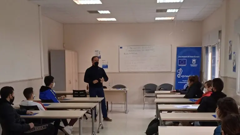 Un momento del taller.