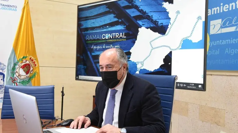 Landaluce, en la presentaci&oacute;n.