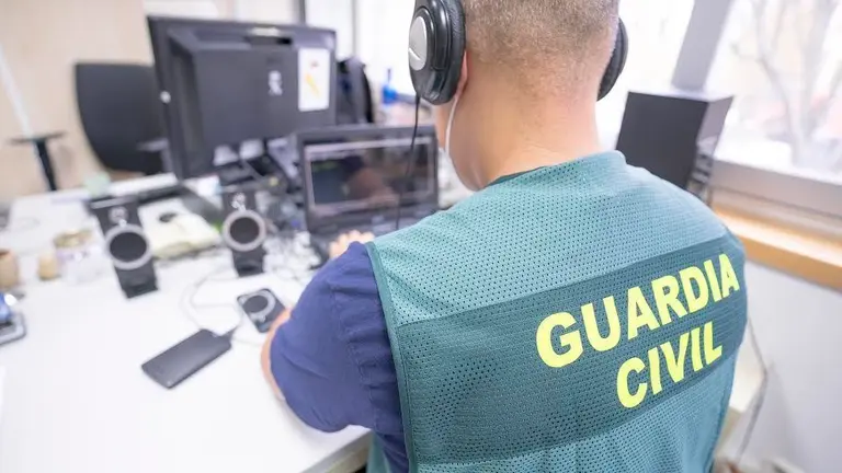 Un guardia civil.