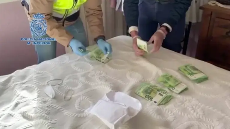 Un momento de la operaci&oacute;n.