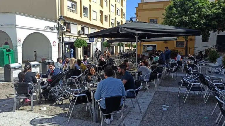 Terraza en Algeciras.