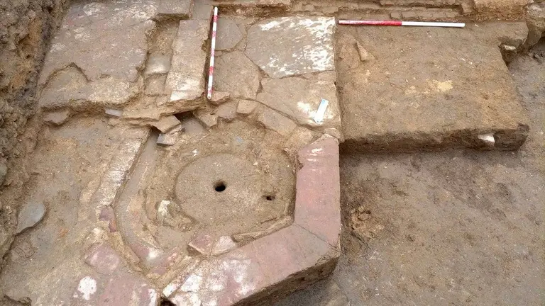 Pozo hallado en la Casa Mill&aacute;n.