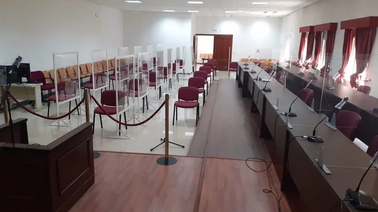 sala de la audiencia