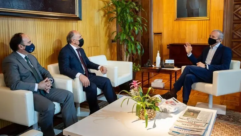 Gerardo Landaluce, Jos&eacute; Ignacio Landaluce y Azc&oacute;n.