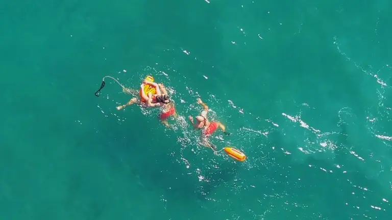 dron rescate