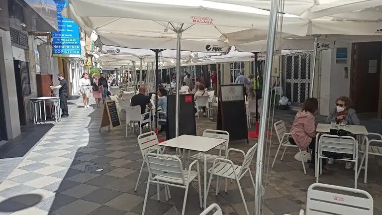 Terraza en Algeciras.