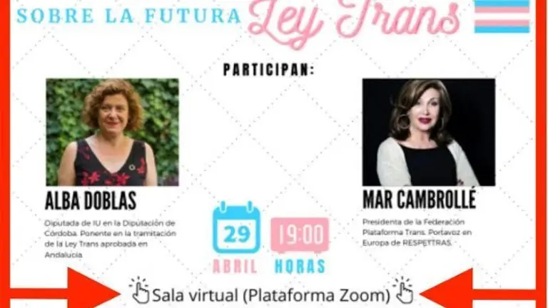 Cartel de la mesa redonda.