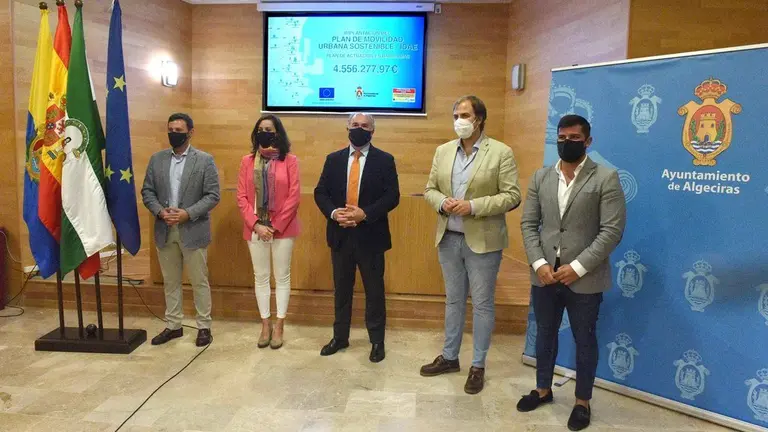 Un instante de la presentaci&oacute;n.