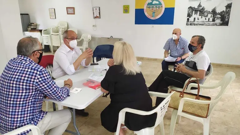 Un momento de la reuni&oacute;n.