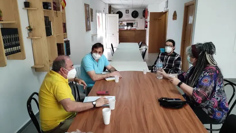 Un momento de la reuni&oacute;n.