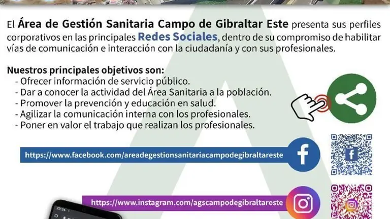 RRSS &Aacute;rea Este