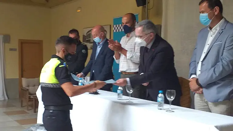 Un momento del acto.