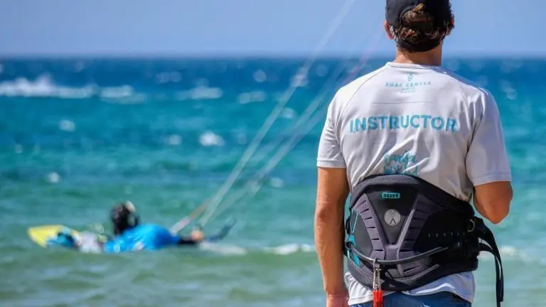 Un instructor.