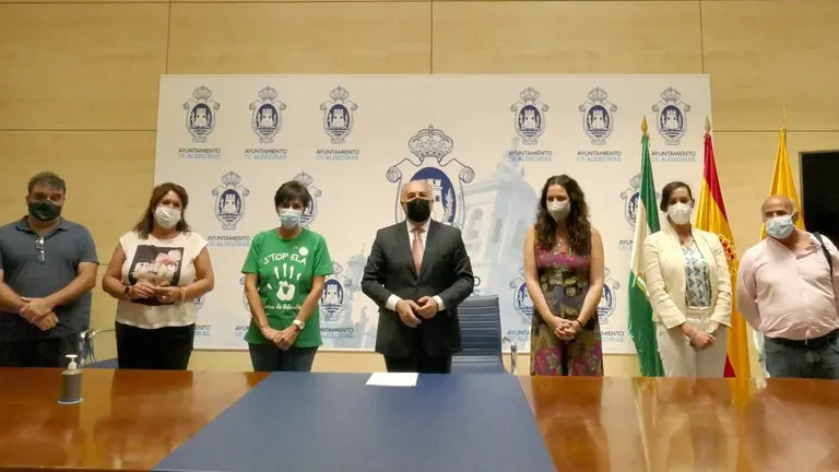 Un momento del acto.