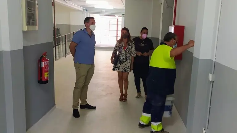 Imagen de los trabajos.