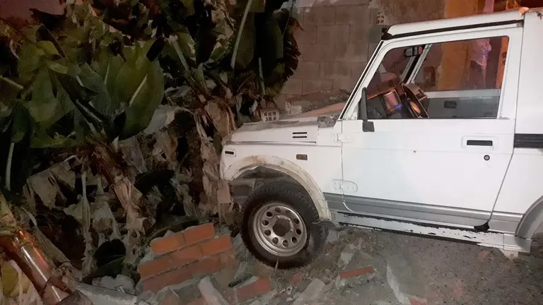 Imagen del accidente.