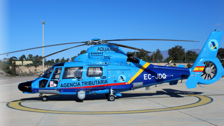 Helic&oacute;ptero de Aduanas.