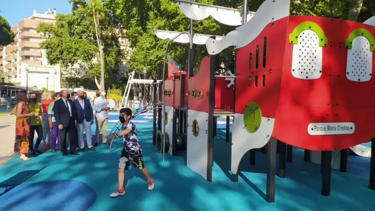 Imagen de las nuevas instalaciones en el parque.