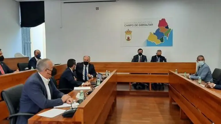 Encuentro en Mancomunidad.
