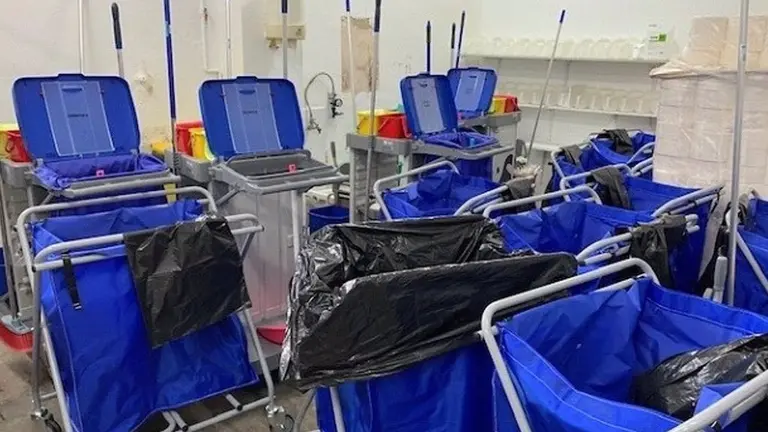 limpieza hospital