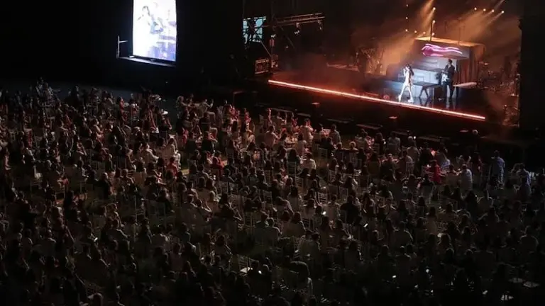 Uno de los conciertos.