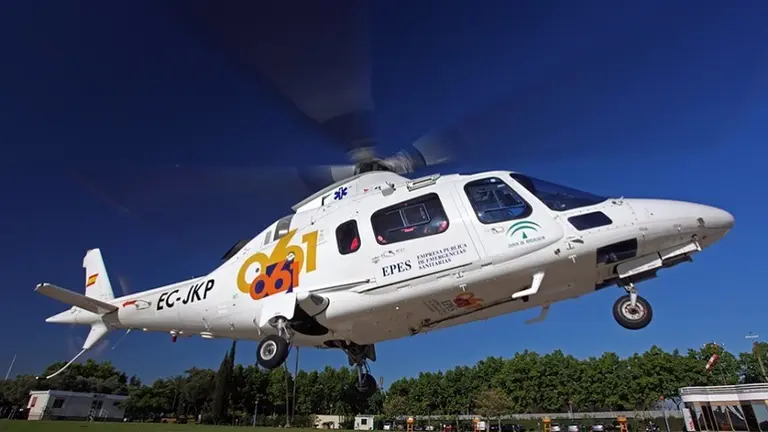 helic&oacute;ptero del 061